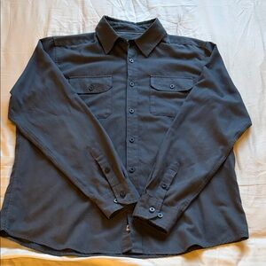 Men’s Marmot Dark Gray Button-Up Shirt